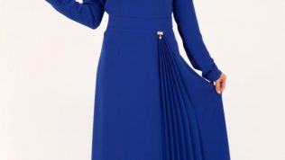 2017 Bayan Tesettür Giyim Elbise Modelleri