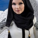 Muslima Wear Püsküllü Şal Siyah