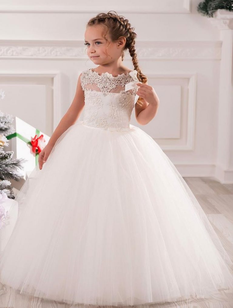 Çocuk Gelinlik Modelleri Tesettür ve Ben